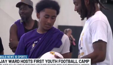 Minnesota Vikings safety returns home to host youth football camp