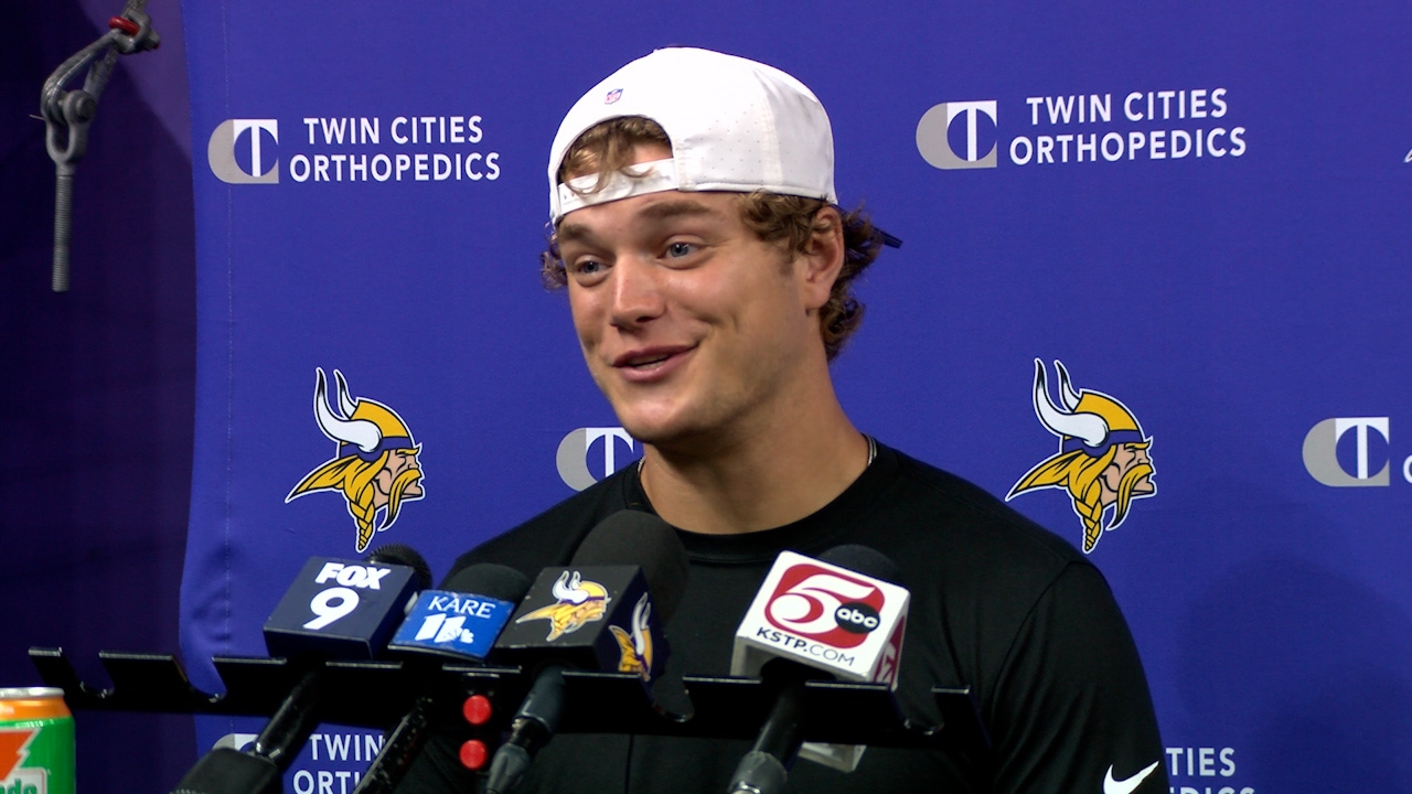 Watch: Vikings wrap up spring workouts, hear from O'Connell, Jefferson and McCarthy