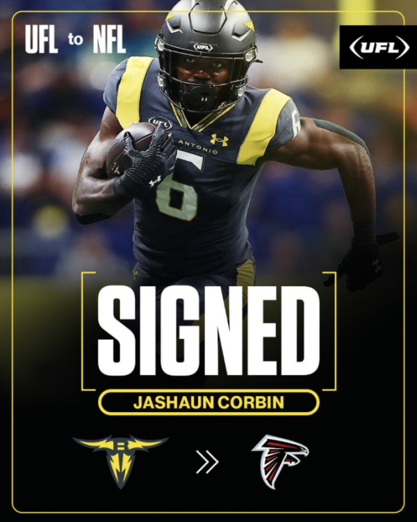 Former Rockledge Standout Jashaun Corbin Signs With Atlanta Falcons After Leading UFL in Rushing