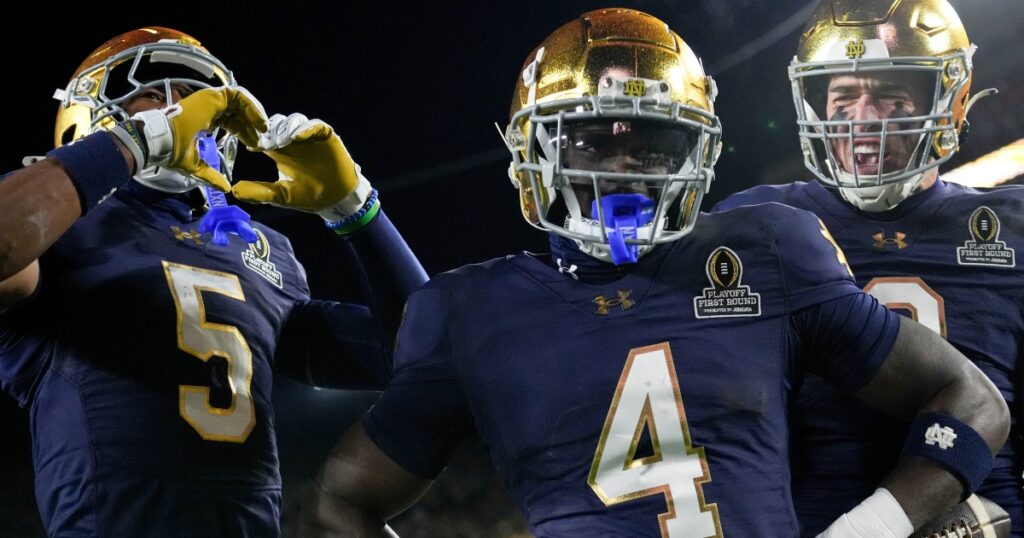 Jeremiyah Love, Notre Dame