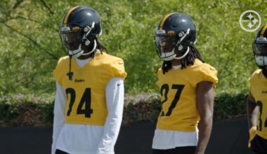 Joey Porter Jr. Cory Trice Jr. Steelers Gerald Alexander