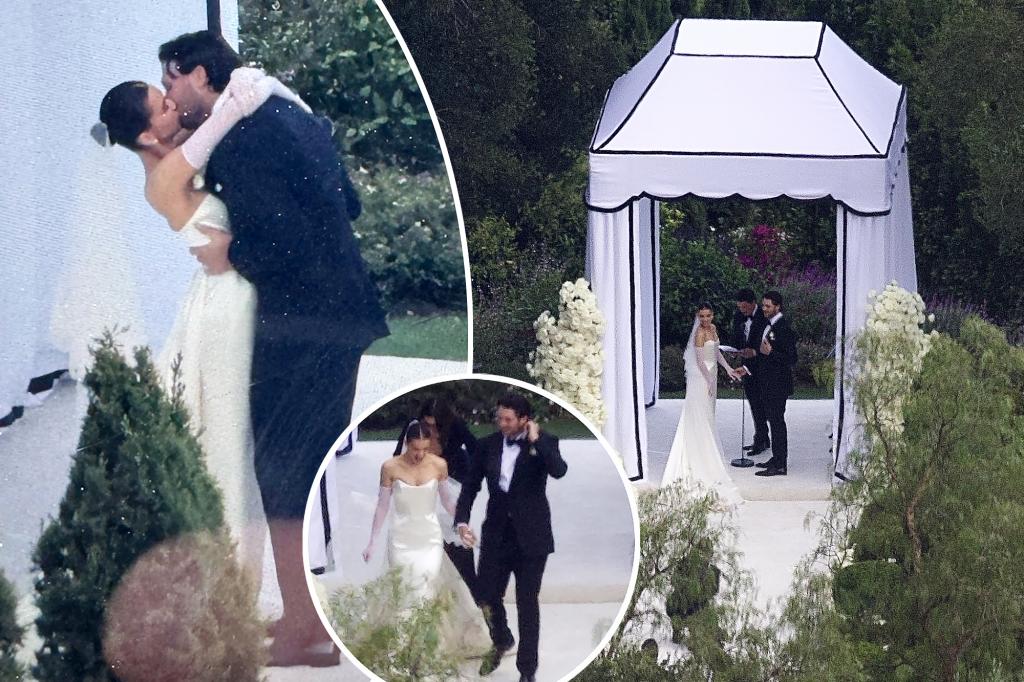 Josh Allen, Hailee Steinfeld get married in stunning California wedding