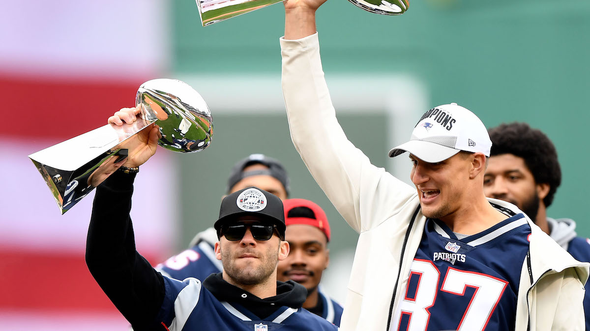 Patriots Icons Julian Edelman, Rob Gronkowski Pick Their Favorite Current QBs