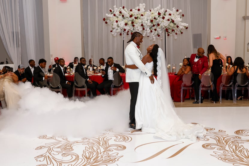 Dallas Cowboys linebacker Darius Harris and 'Real Housewives of Potomac' cast member Jassi...