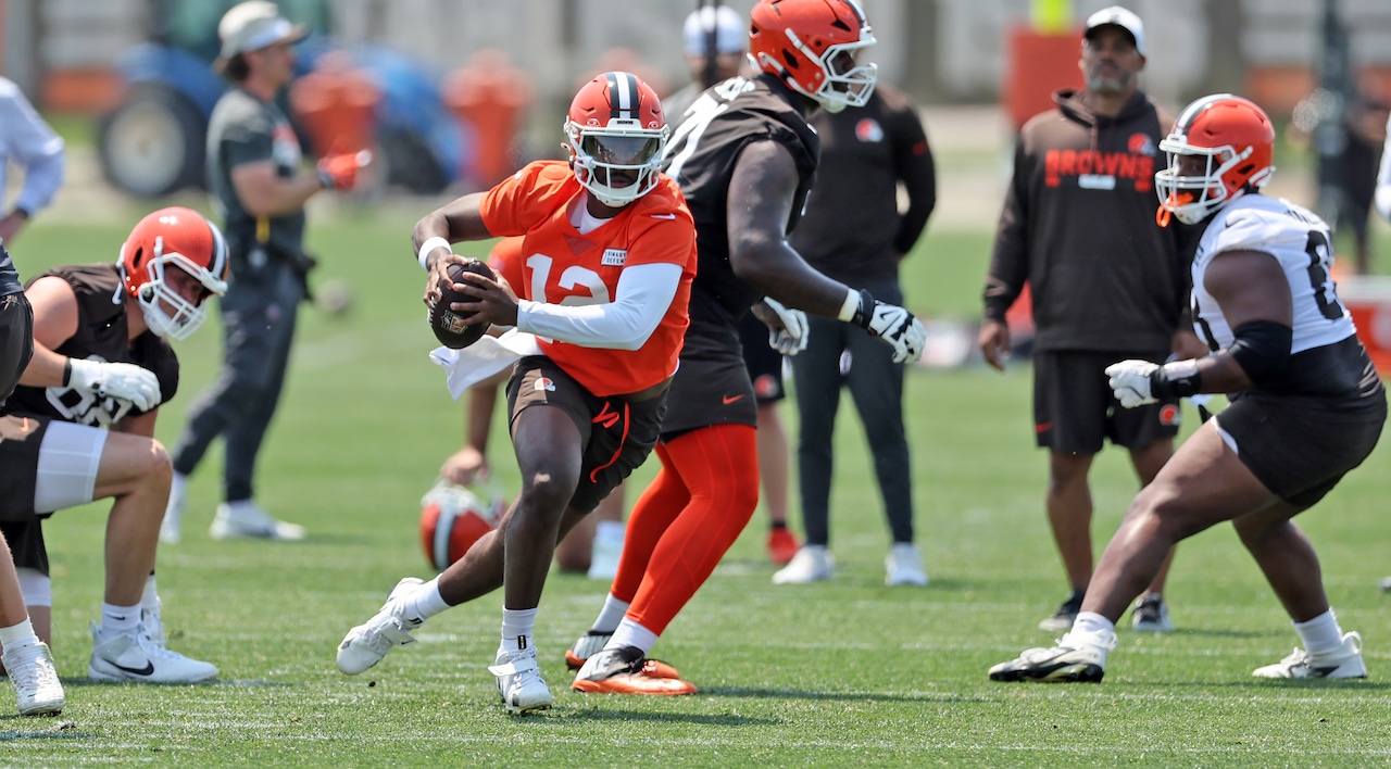 The small bump in reps Shedeur Sanders got on Day 2 of Browns minicamp: Takeaways