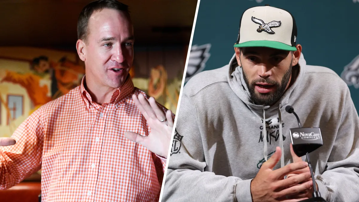 Dallas Goedert details advice Eagles got from Peyton Manning – NBC Sports Philadelphia