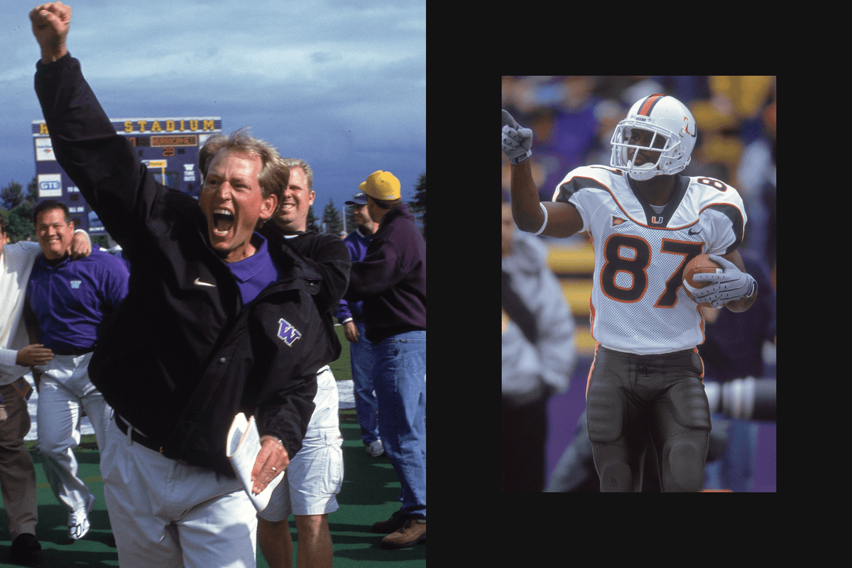 College football’s forgotten rivalry: Revisiting Washington’s 2000 upset over mighty Miami