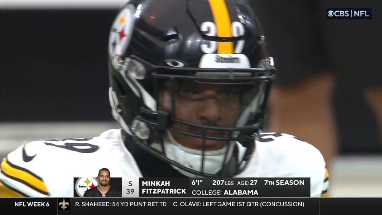 Steelers Minkah Fitzpatrick