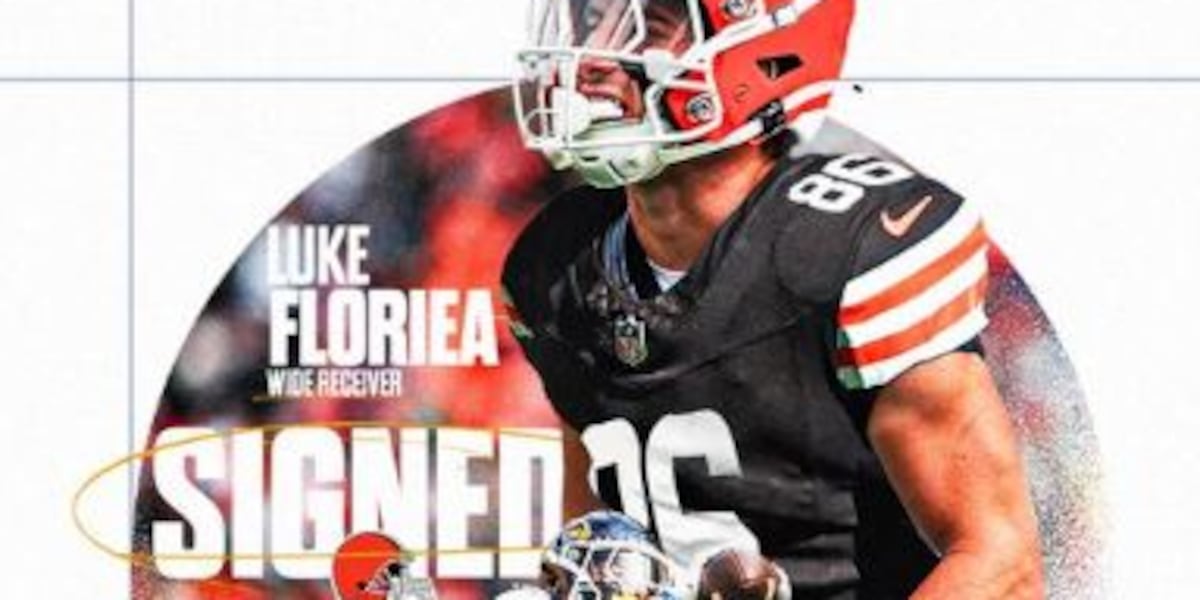 Browns sign Kent State’s Luke Floriea after rookie minicamp