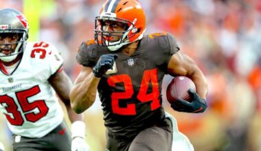Nick Chubb - Fantasy Football Rankings, Draft Sleepers, NFL Injury News