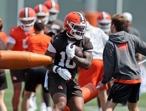 Scenes from Cleveland Browns mandatory minicamp Wednesday, June 11, 2025 in Berea