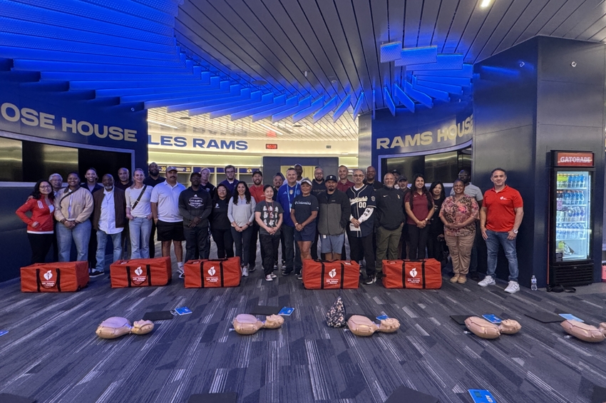 Los Angeles Rams add lifesavers to the chain of survival in 22 schools