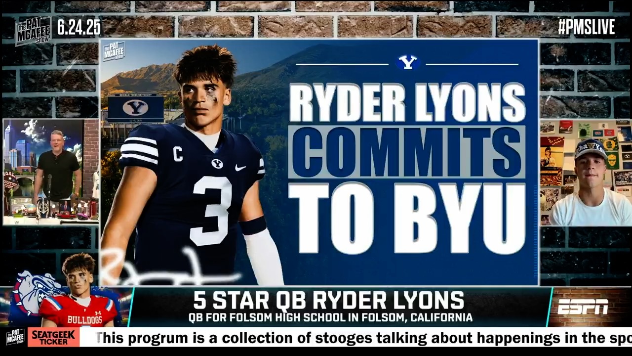 Top California QB Ryder Lyons chooses BYU