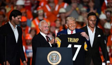 Pittsburgh Steelers players at Trump rally face pushback – Deseret News