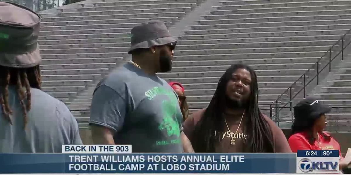 Former Lobo Trent Williams hosts annual Elite Football Camp at Lobo Stadium