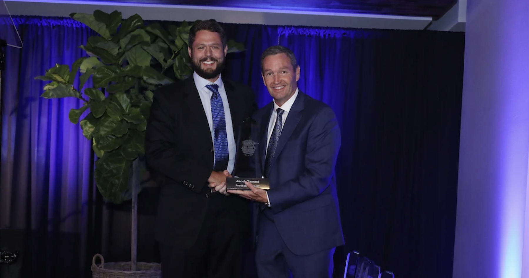 Photo of Tyler Cerny (left) via Imagn Images