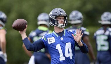 Seattle Seahawks' Darnold busy learning new city and offense