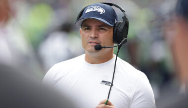 Seattle Seahawks HC Mike Macdonald...