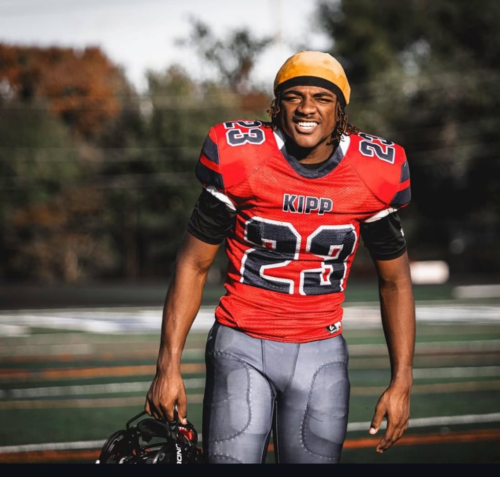 New Jersey football star Xyere Brooks 