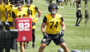 Logan Lee Steelers 2024 Training Camp draft