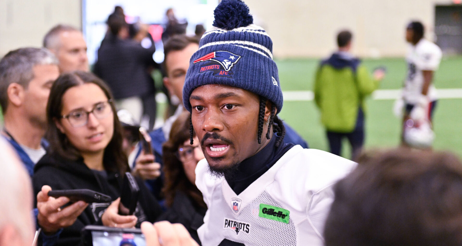 Patriots Fans Will Love Stefon Diggs' Latest Post: 'Work Is Taking Precedence'