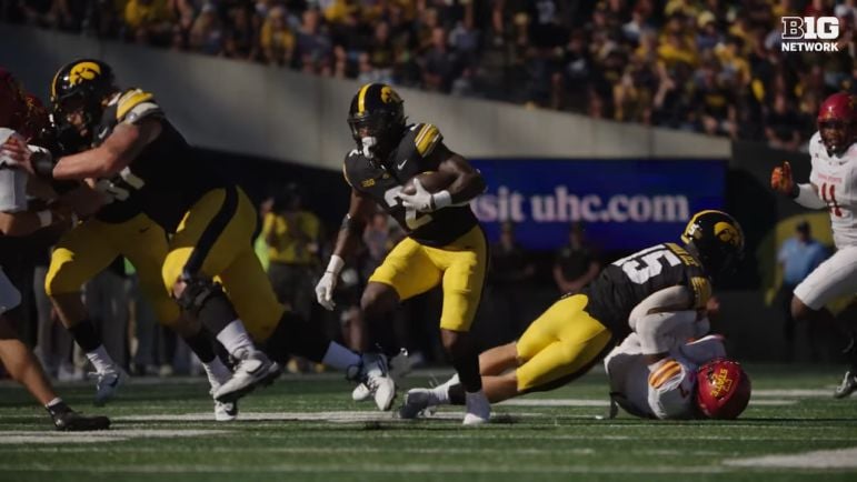 Kaleb Johnson Steelers RB room