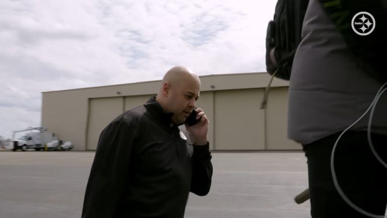 Omar Khan Steelers trade second round