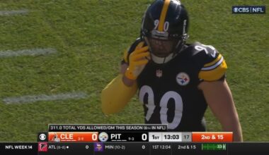 Steelers T.J. Watt