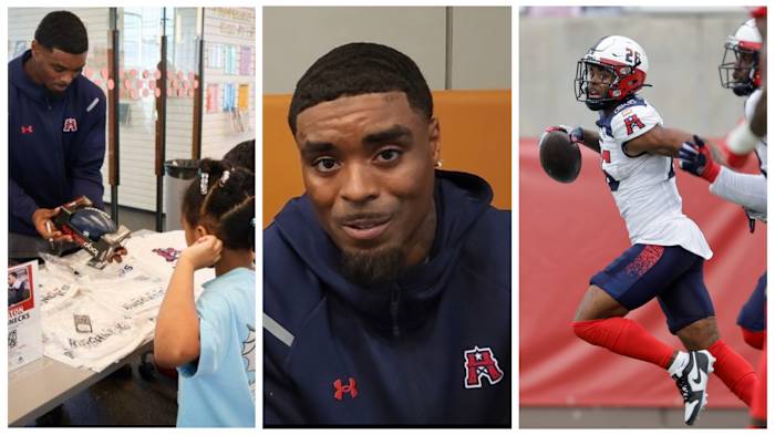 Texans worked out Roughnecks corner Damon Arnette Jr., a former Raiders first-round pick, Monday