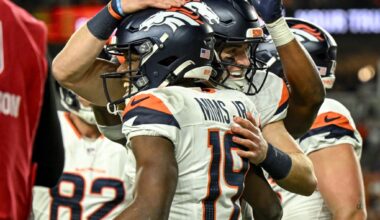 Bromance with Bo Nix just getting started