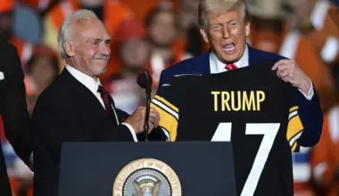 Pittsburgh Steelers write letter to fans upset with players at Trump rally