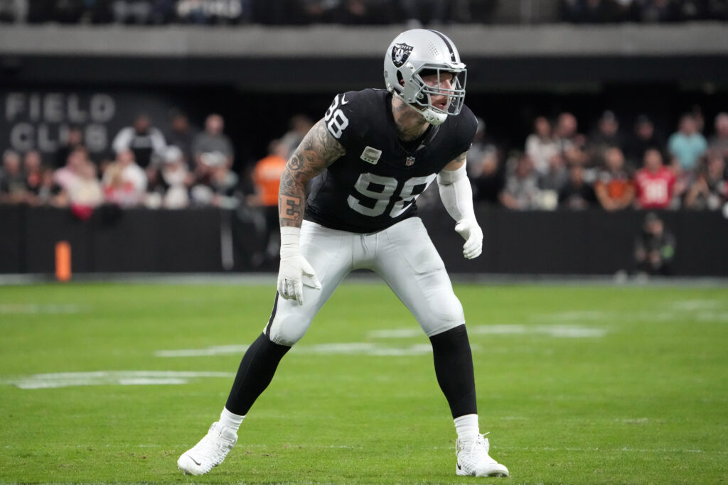 Raiders DE Maxx Crosby Fully Recovered From Ankle Surgery