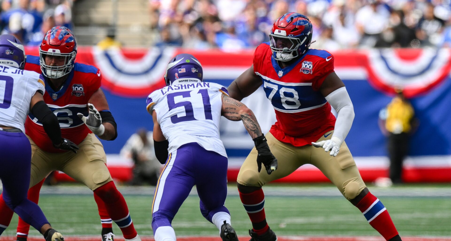 Andrew Thomas Transforms Giants' Offensive Line Ahead of NFL Season