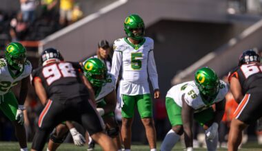 Dante Moore Sparks Heisman Buzz with Oregon Ducks in NCAA
