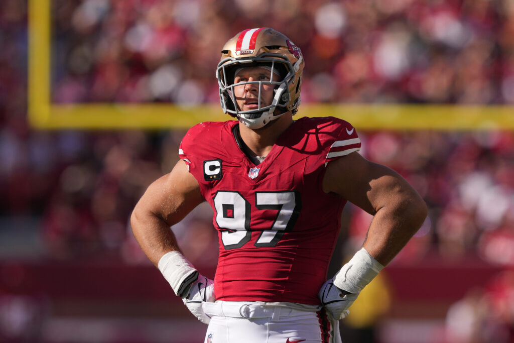 San Francisco 49ers edge rusher Nick Bosa