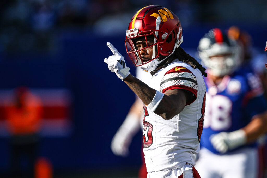 Commanders WR Noah Brown Carted Off Field At Minicamp