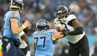 PFF Celebrates Tennessee Titans Starting Interior Linemen