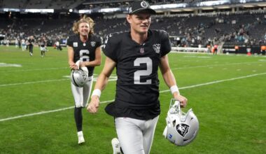 Daniel Carlson Celebrates Nostalgia, Switches to No. 8 Jersey