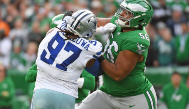 Tyler Steen Favorite To Land Eagles' RG Job; Latest On Team's LB Plans