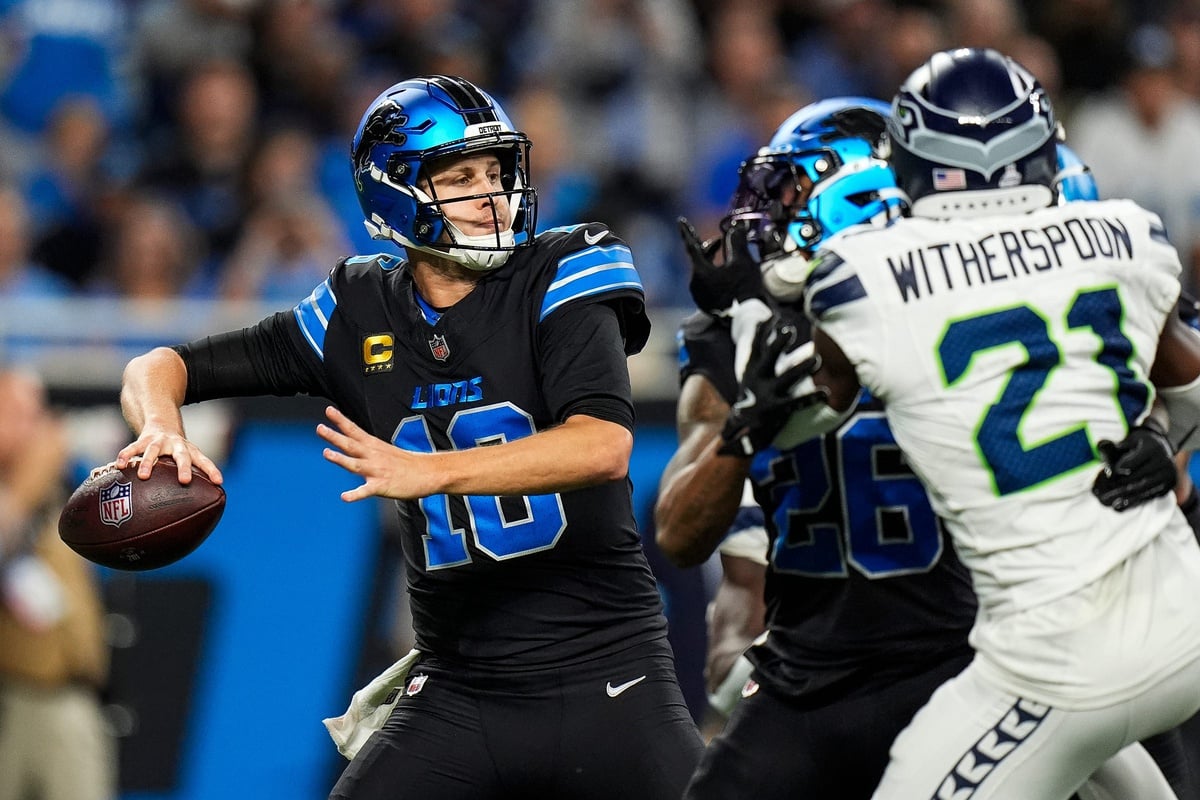 Jared Goff, quarterback, Detroit Lions playing for offensive coordinator John Morton