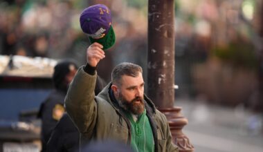 Jason Kelce Celebrates Eagles' Victory with Bold Tattoo Reveal