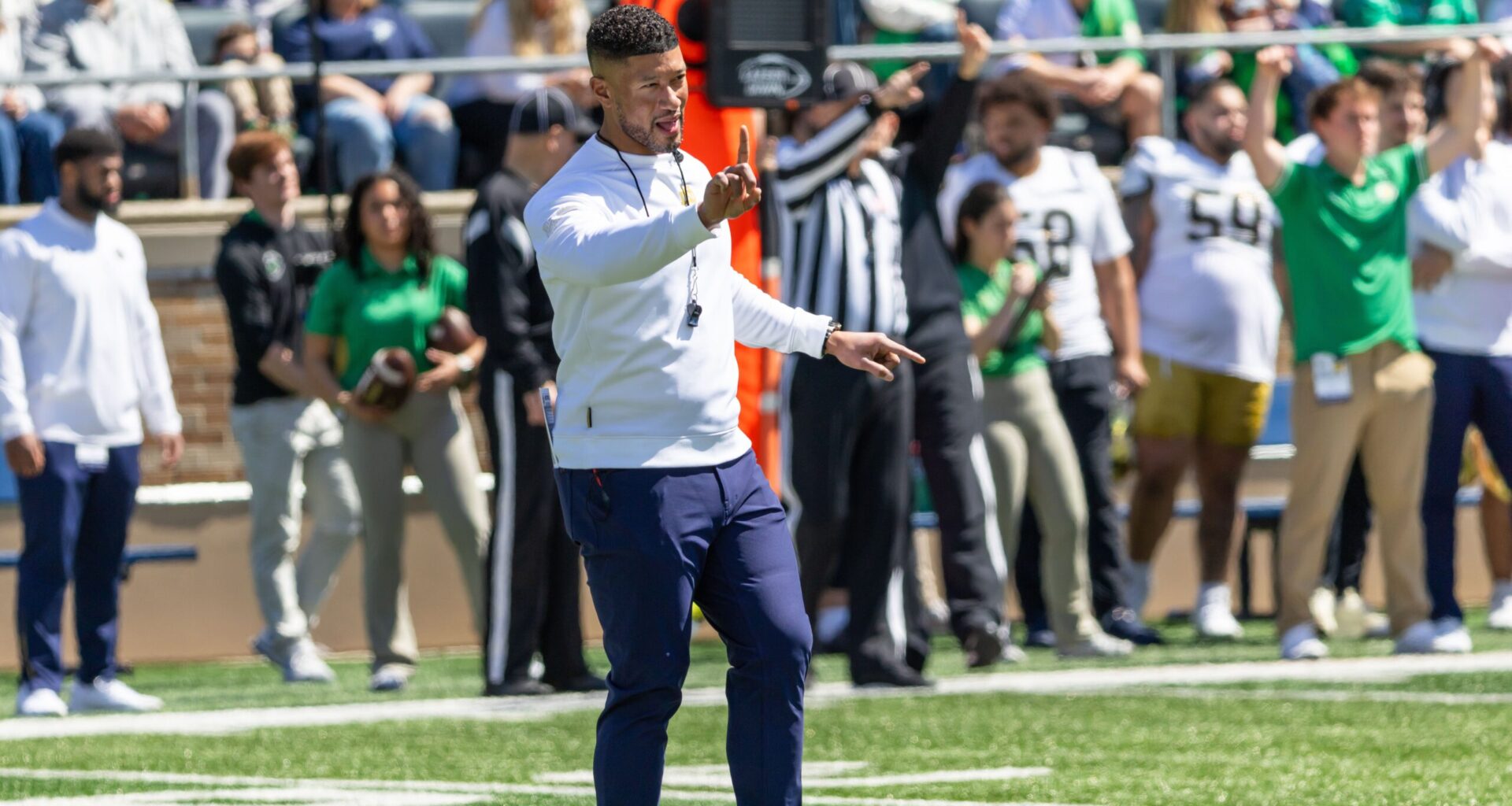 Marcus Freeman Elevates Notre Dame's NCAA Future with 5-Star Surge