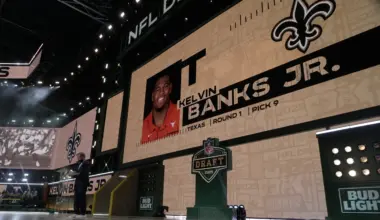 Kelvin Banks Jr. aims to transform New Orleans Saints' offensive line after first-round draft selection