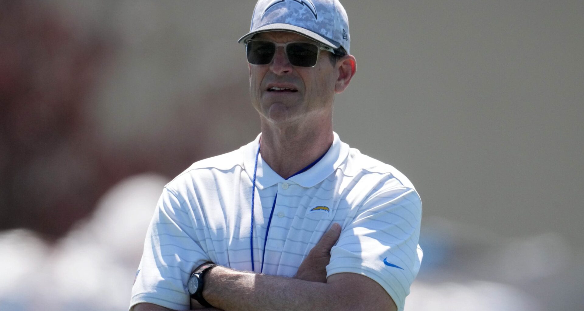 Jim Harbaugh Relives Glory at Chargers' San Diego Camp