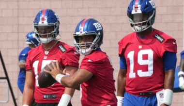 Giants OTAs Notes: Not a great day for the quarterbacks; tempers flare - SNY