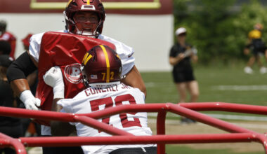 Commanders See Josh Conerly As Future LT