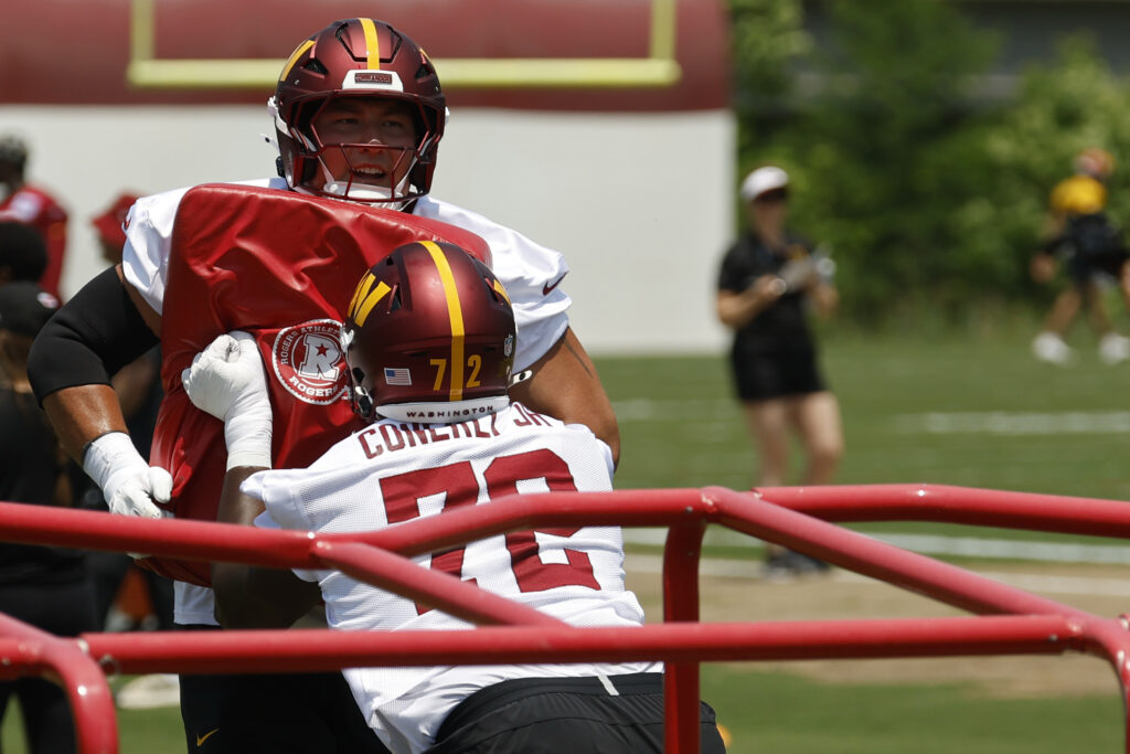 Commanders See Josh Conerly As Future LT