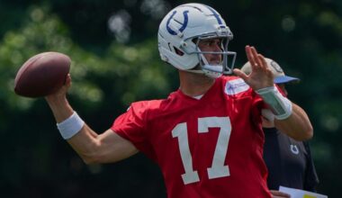 Daniel Jones Holds 'Significant' Lead On Anthony Richardson For Colts' QB1 Job