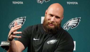Lane Johnson, at 35, feels like he's only just reaching his peak with the Eagles