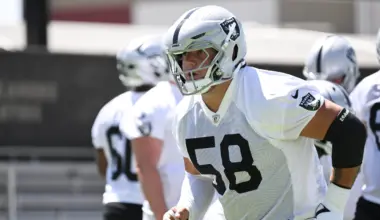 Jackson Powers-Johnson poised for breakout as Raiders' new starting center after Andre James' departure